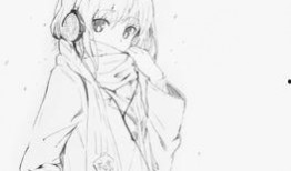 漫画少女素描,少女的纯真时光